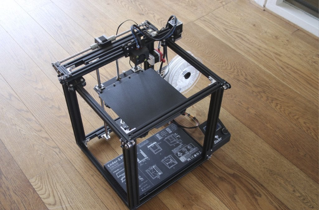 3D printer, Ophalen, Zo goed als nieuw, Creality ender, Filament