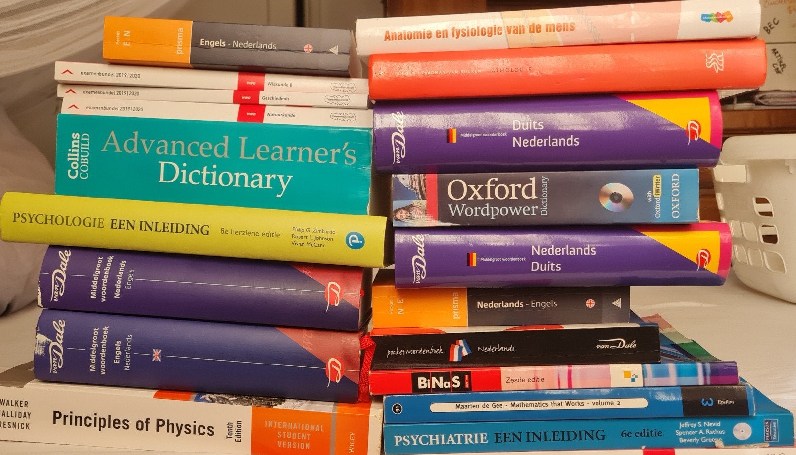studieboeken/woordenboeken/binas vwo en wo en PSBK, Ophalen of Verzenden, Beta, Zo goed als nieuw, WO