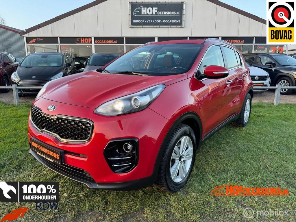 Kia Sportage 1.6 GDI Design Edition CAMERA/NAVI/STOELVERW/FU, Auto's, Voorwielaandrijving, Stof, Gebruikt, 4 cilinders