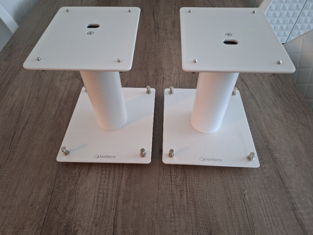 NorStone Stylum S Speaker Standaard- Wit (2x)
