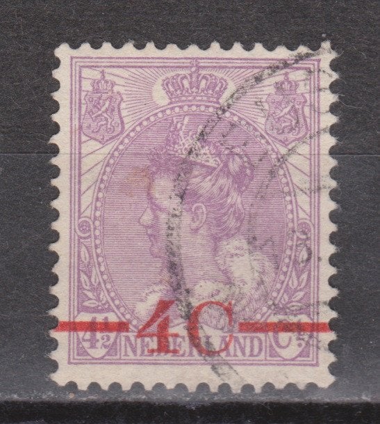 NVPH 106 geb Opruimingsuitgifte 1921 ; OUD NEDERLAND p/stuk, Postzegels en Munten, Ophalen of Verzenden, T/m 1940, Gestempeld