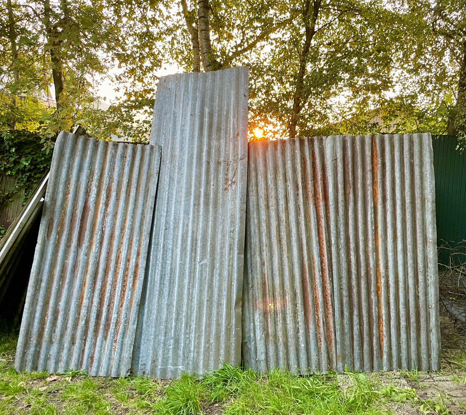 Oude industriële stalen golfplaten | Vintage wanddecoratie, Ophalen, Gebruikt, Overige materialen, Minder dan 20 mm