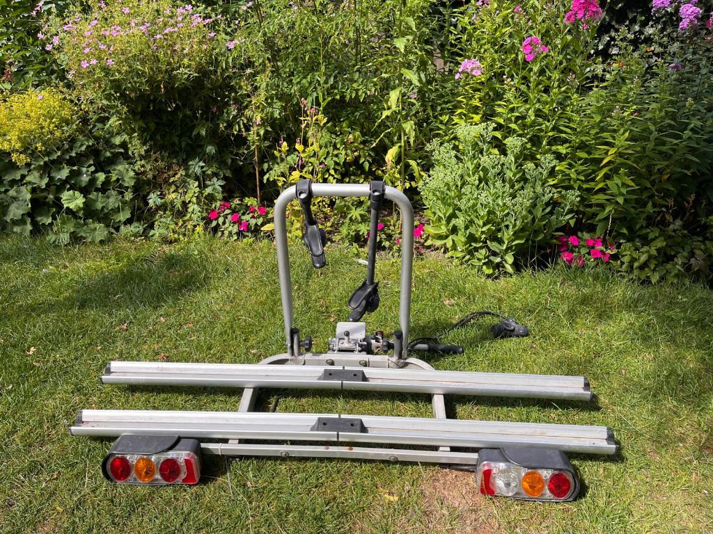 Fietsendrager, Auto diversen, Fietsendragers, Ophalen, 2 fietsen, Gebruikt, Trekhaakdrager