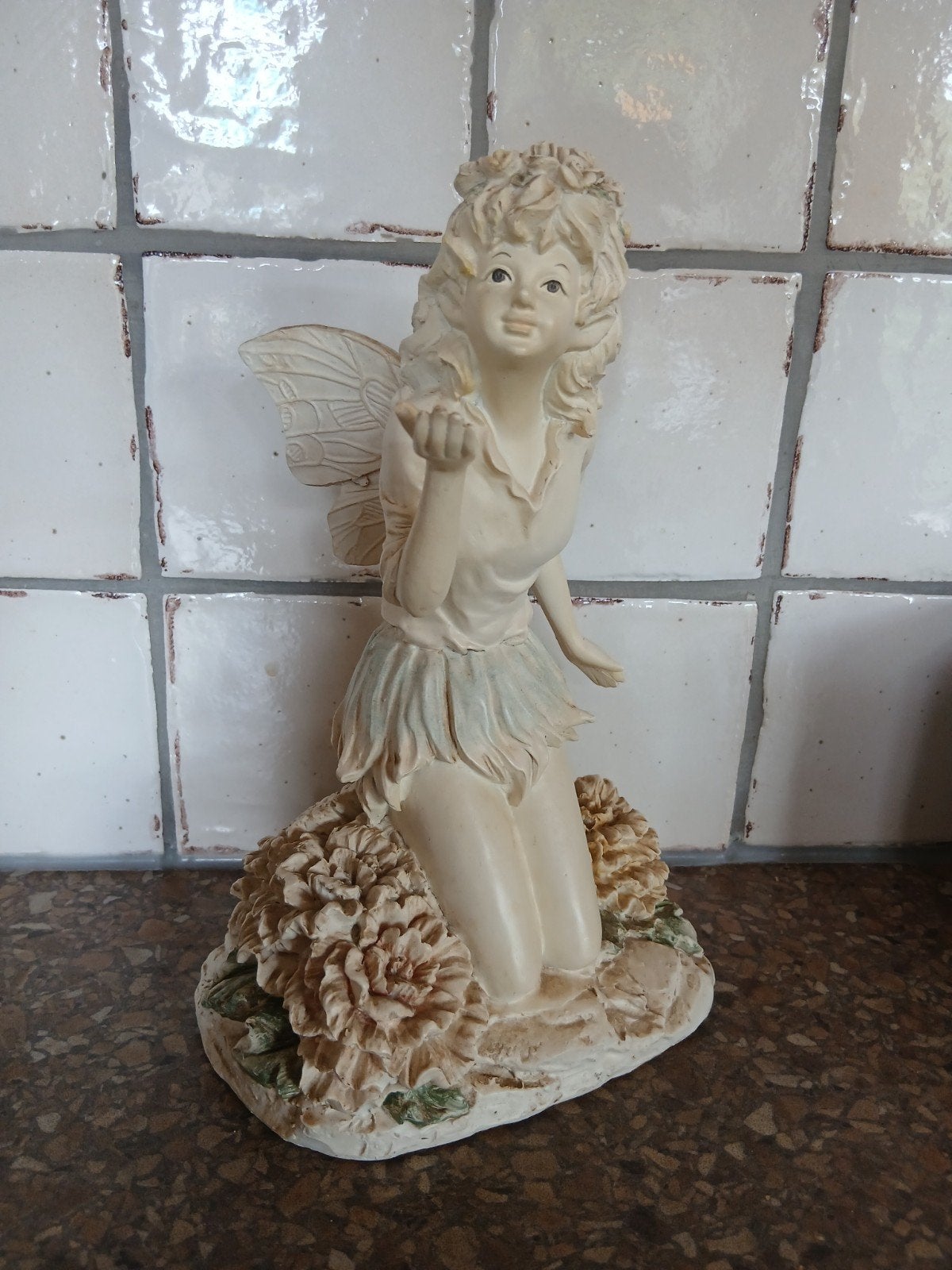 Mooi Elfenbeeldje - Fantasy Decoratie, Ophalen of Verzenden, Zo goed als nieuw, Fantasy