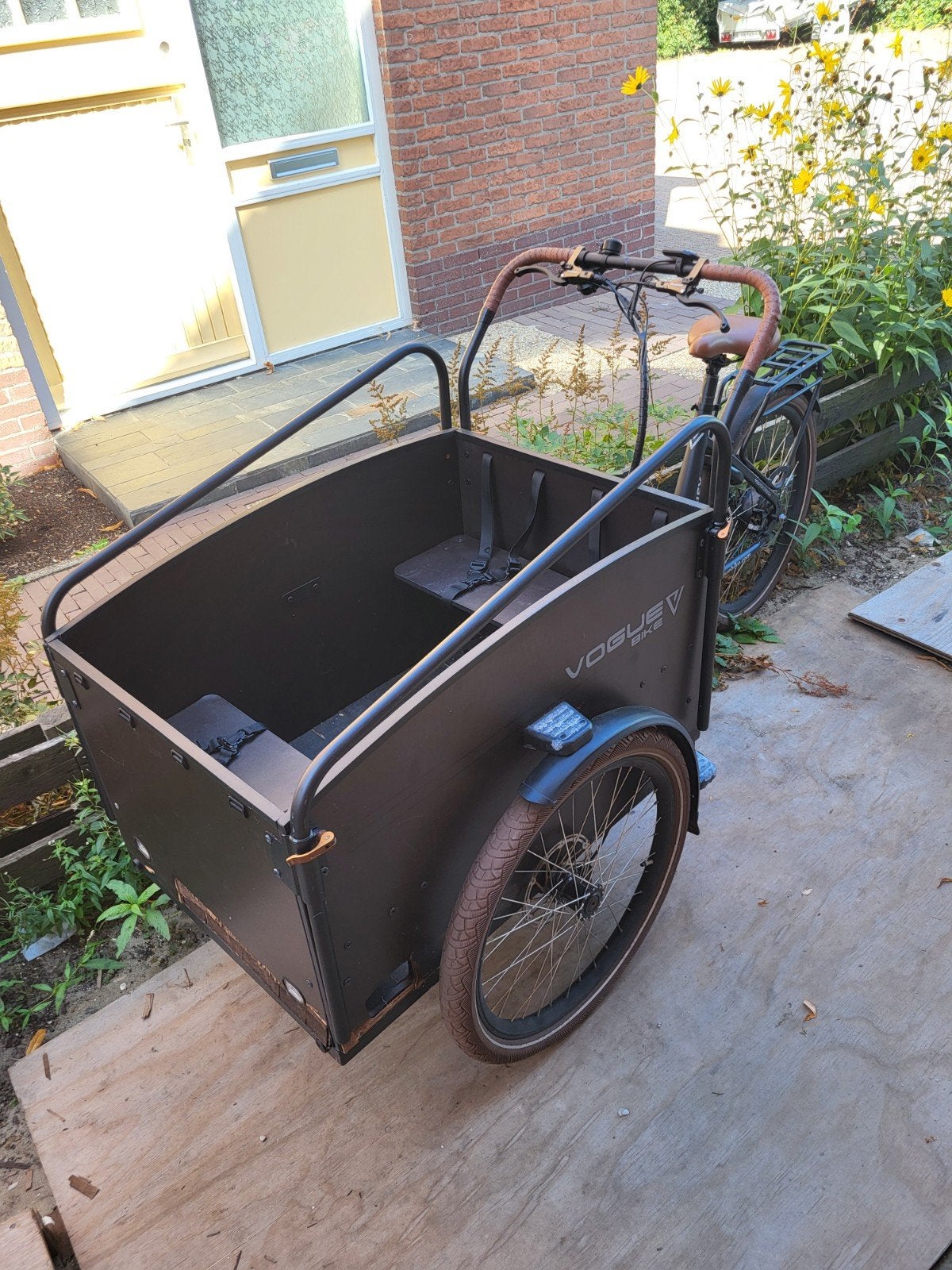 Vogue Journey elektrische bakfiets, 4 kinderen of meer, Elektrisch, Schijfrem, Ophalen
