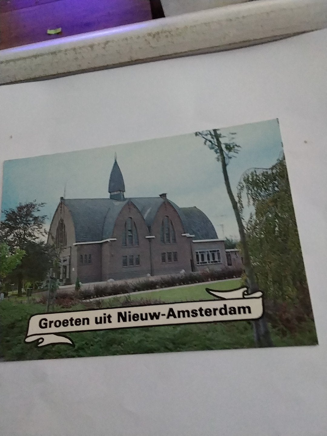 Ansichtkaart Nieuw-Amsterdam - Gereformeerde Kerk (Drente), Ophalen of Verzenden, Noord-Holland
