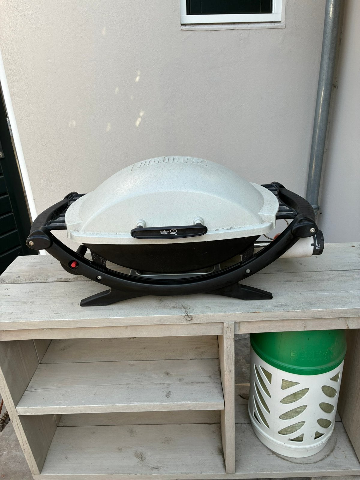 Weber gas barbecue, Ophalen, Gebruikt