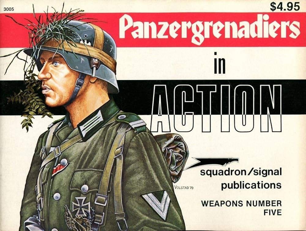 Panzergrenadiers in Action - Weapons Number Five, Ophalen of Verzenden, Landmacht, Ronald L. Redmon, Tweede Wereldoorlog