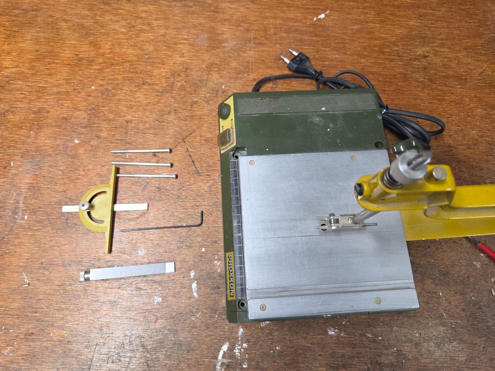 Proxxon Figuurzaagmachine - Perfect voor Fijn Zaagwerk, Minder dan 30 mm, Gebruikt, Verzenden, Proxxon
