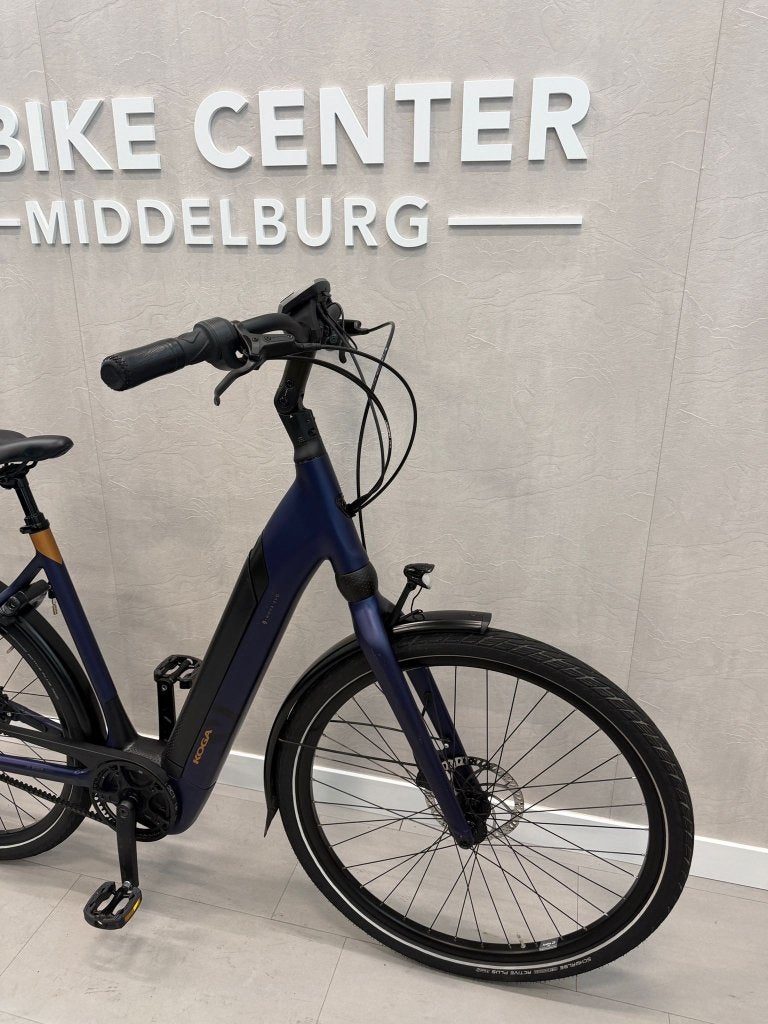 Koga E-Nova Bosch Active Line Plus 56CM 500Wh Belt, Niet ingevuld, Ophalen of Verzenden, Zo goed als nieuw, 30 tot 50 km per accu