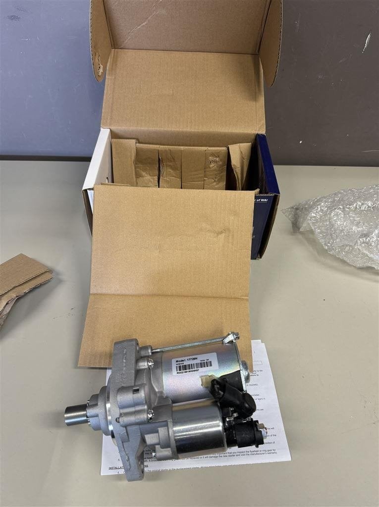Starter motor - past op honda prelude 2,2 - 16V 2157cc 1996-, Auto diversen, Ophalen of Verzenden, Nieuw