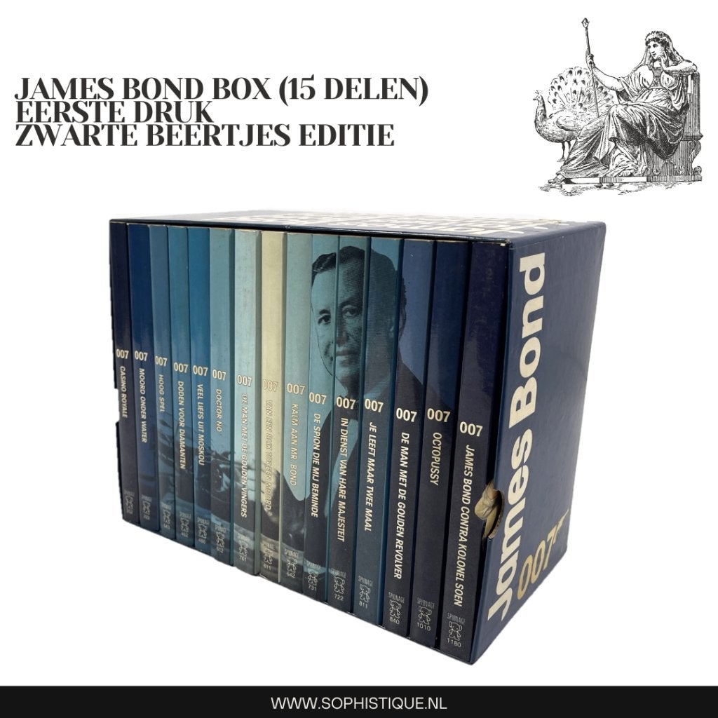 James Bond Box (15 delen), Ophalen of Verzenden, Zo goed als nieuw