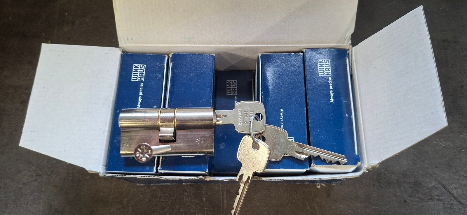 Winkhaus cilinderslot 30/30 SKG, Ophalen of Verzenden, Nieuw, Overige materialen, Slot