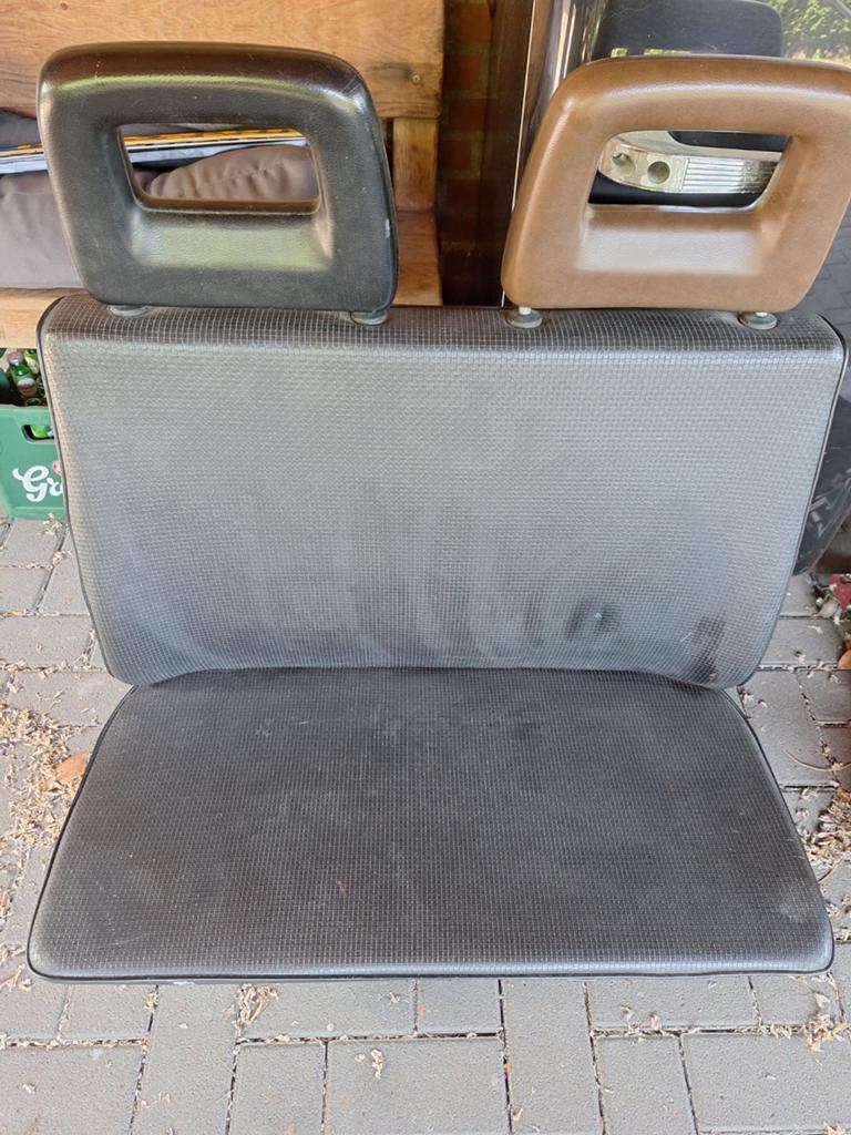 VW T3 Bijrijdersbank Zwart - Niet Gescheurd, Auto-onderdelen, Interieur en Bekleding, Ophalen, Volkswagen
