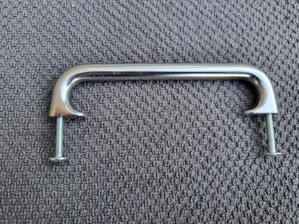 8 lade / deur greepjes  rvs  h.o.h.  11 cm, Huis en Inrichting, Keuken | Keukenelementen, Ophalen of Verzenden, Gebruikt, Overige kleuren