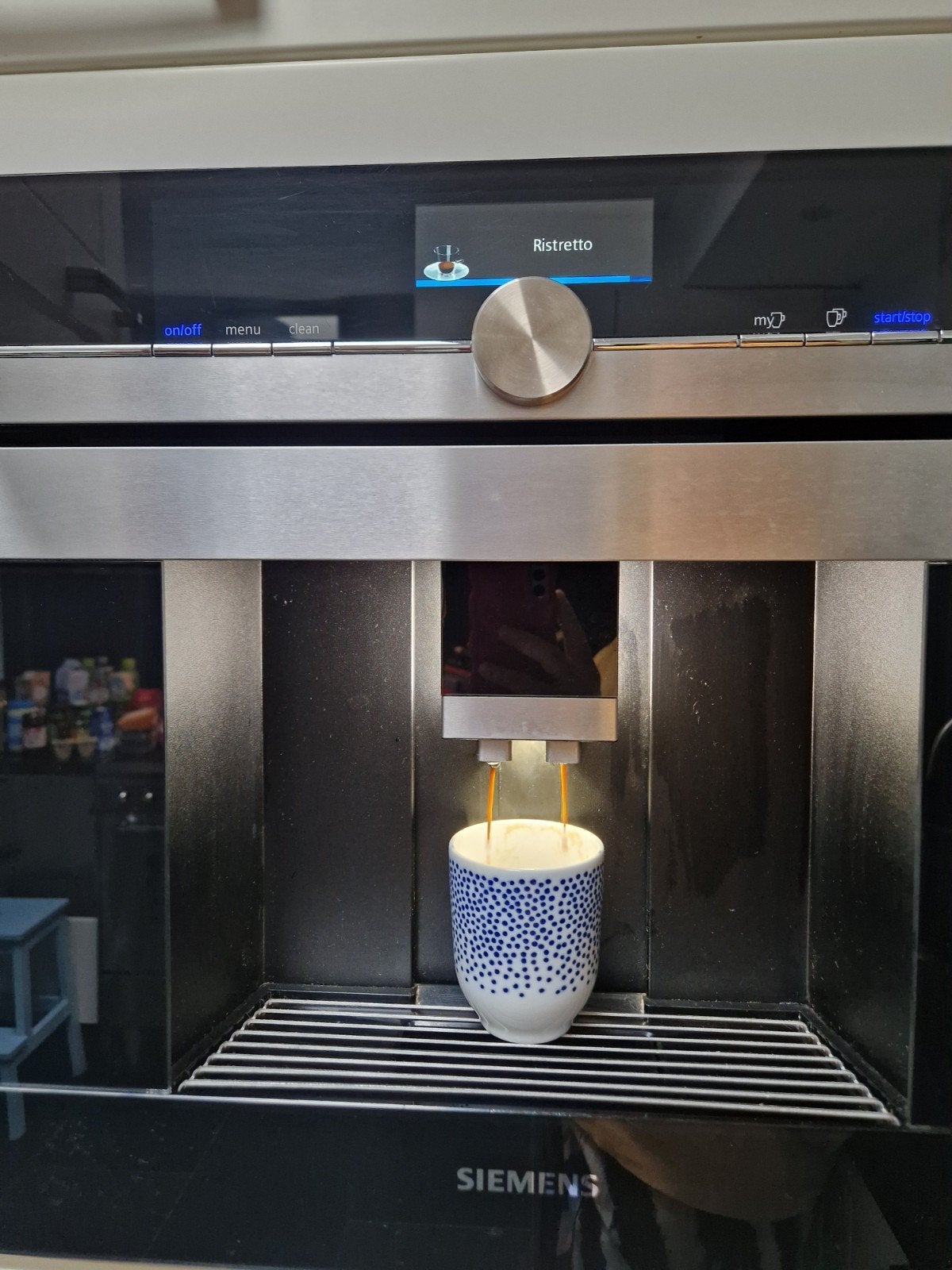 Siemens Inbouw Koffiezetapparaat CT636LES1/04 - Zwart/RVS, Witgoed en Apparatuur, Koffiezetapparaten, Ophalen, Gebruikt, Koffiemachine