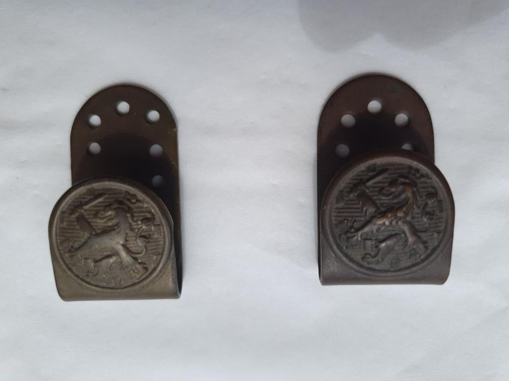 Koppelpassanten voor Nederlands uniform mobilisatie wo2, Verzamelen, Militaria | Tweede Wereldoorlog, Ophalen of Verzenden, Nederland