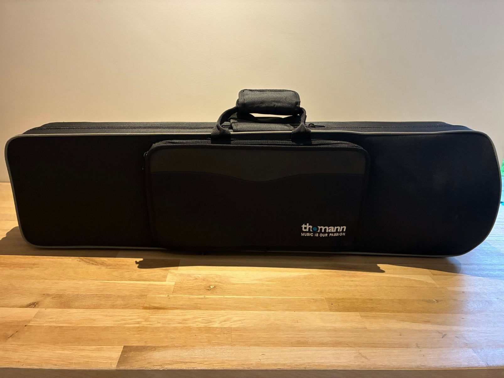 Trombone, softcase koffer, Ophalen, Nieuw, Trombone