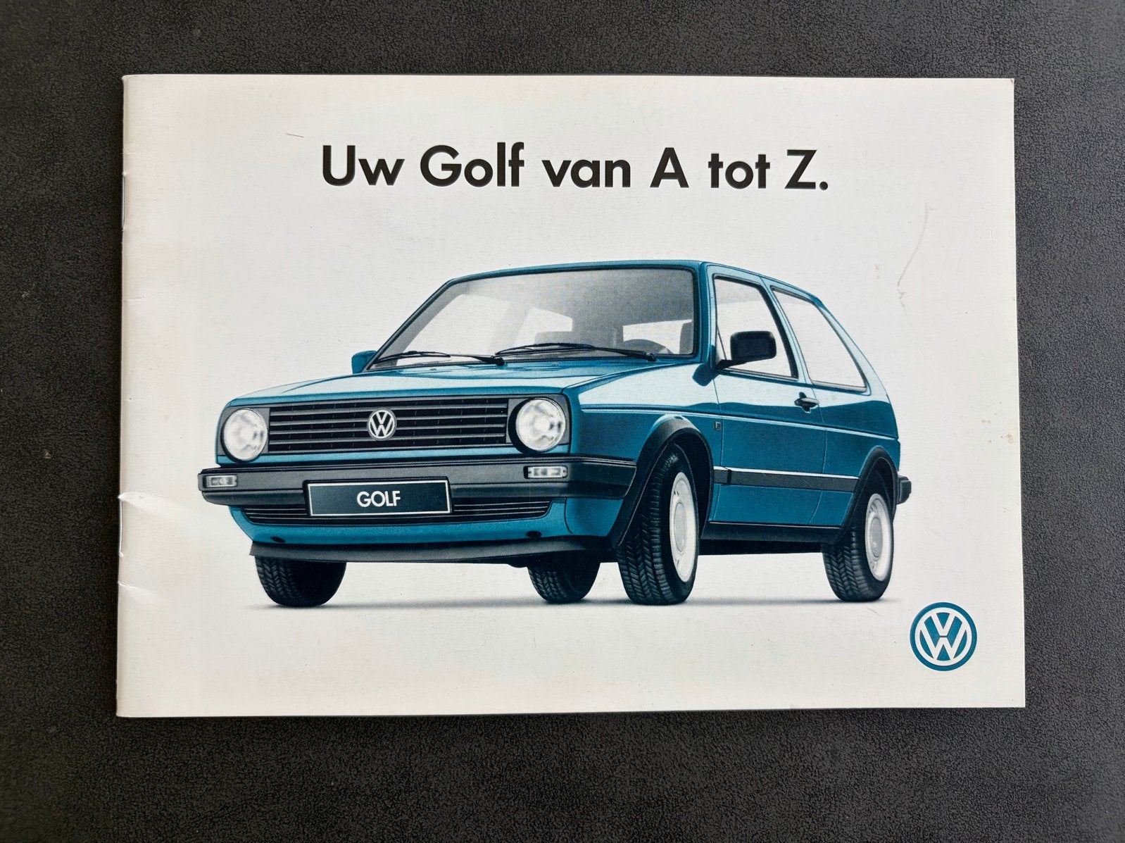Volkswagen Golf handleiding uit 1987, Verzenden, Gelezen, Volkswagen