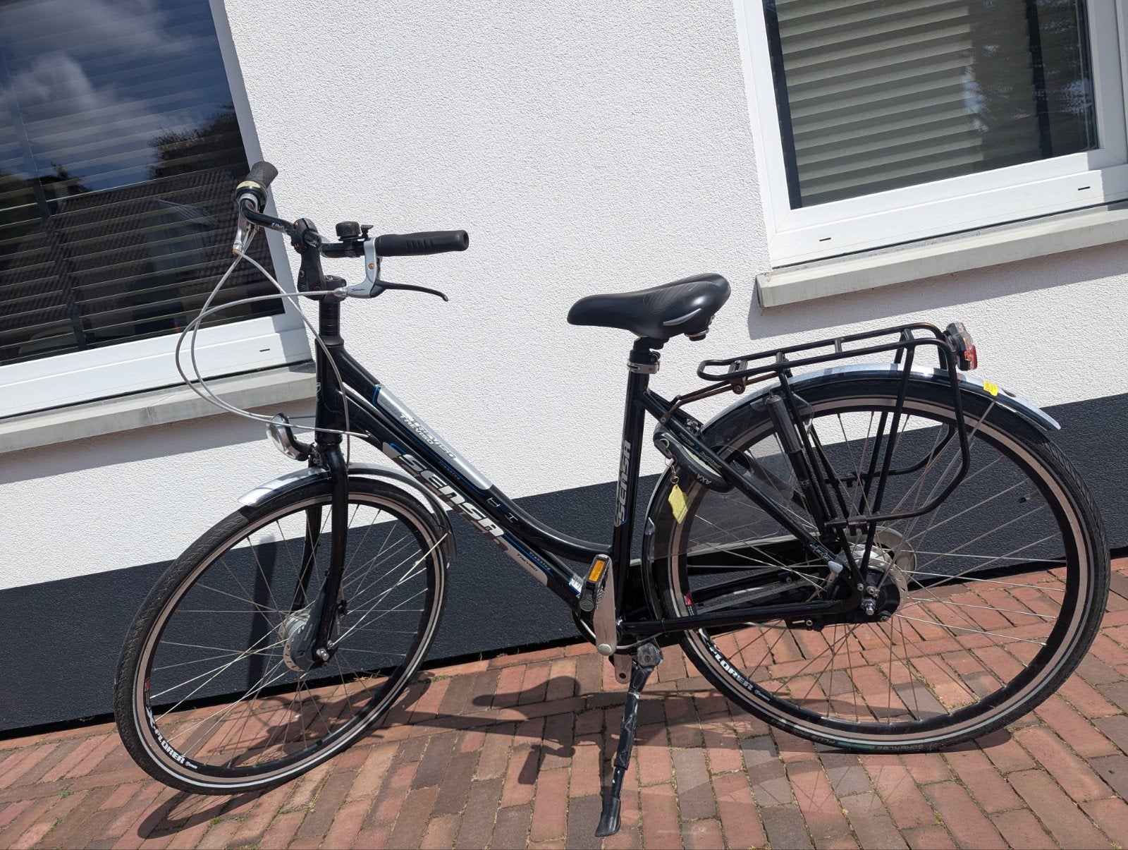 Damesfiets lichtgewicht Sensa Treviso laag model, Gebruikt, Versnellingen, 50 tot 53 cm, Ophalen
