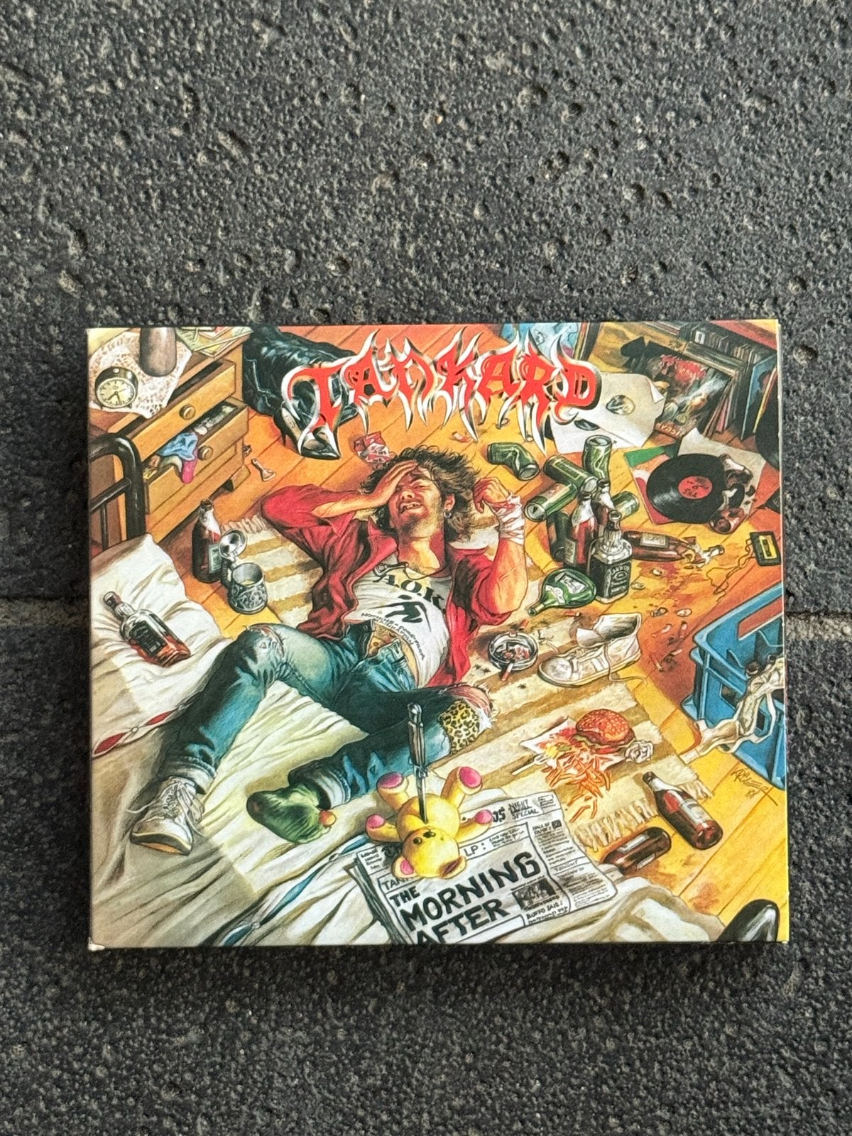 Tankard - The Morning After & Alien Deluxe Edition CD, Thrash metal, Speciale editie, Ophalen of Verzenden, Zo goed als nieuw