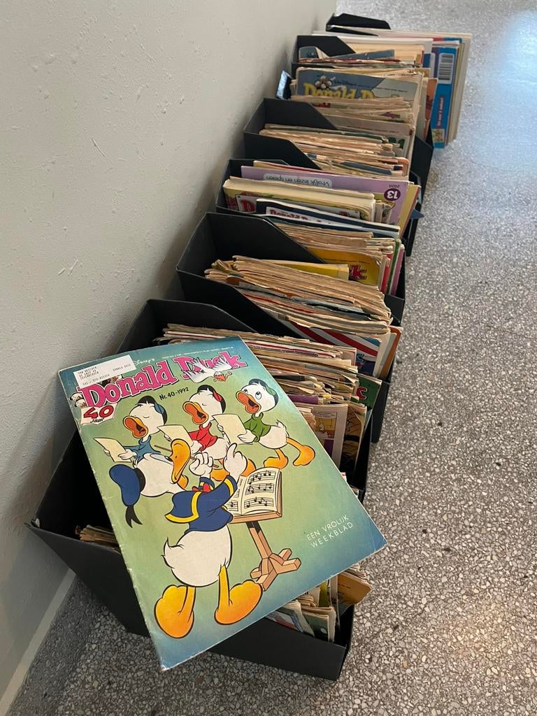 Donald duck, Meerdere comics, Ophalen, Gelezen, Europa