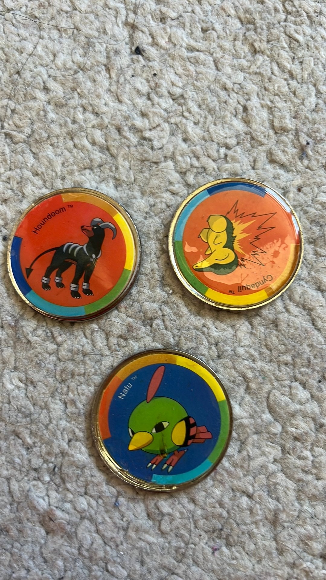 Pokémon munten, Verzamelen, Ophalen of Verzenden, Gebruikt, Overige typen