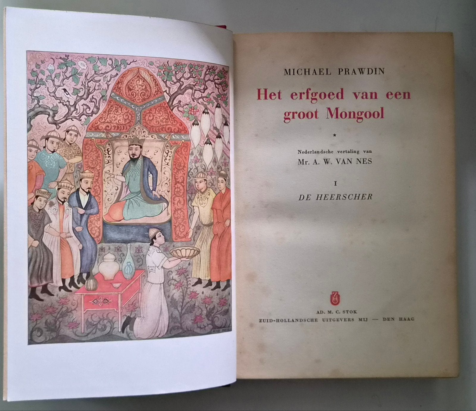 Het erfgoed van een groot Mongool - Michael Prawdin, Boeken, Ophalen of Verzenden, Michael Prawdin, Azië, 20e eeuw of later