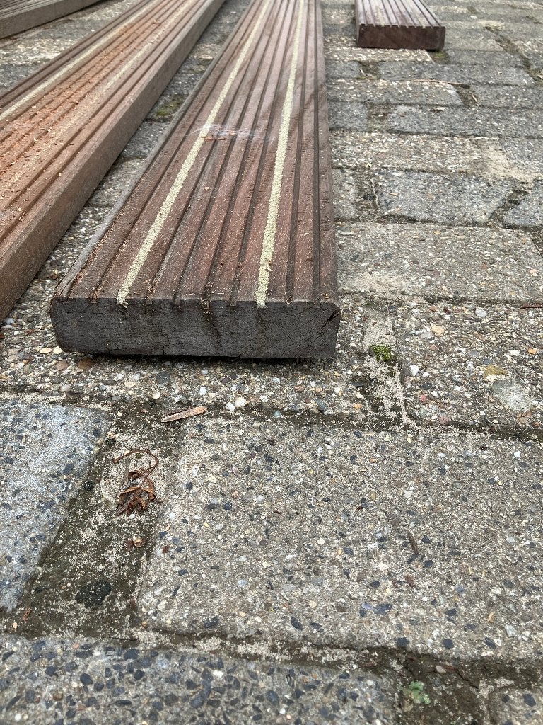 AZOBÉ tuinplanken antislip., Ophalen, Planken, Nieuw, Hardhout