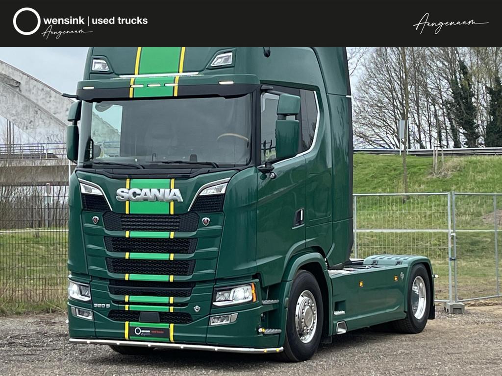 Scania S590 V8 | Full Air | Retarder | Leather Seats | Perfe, Automaat, Stof, Scania, Adaptive Cruise Control