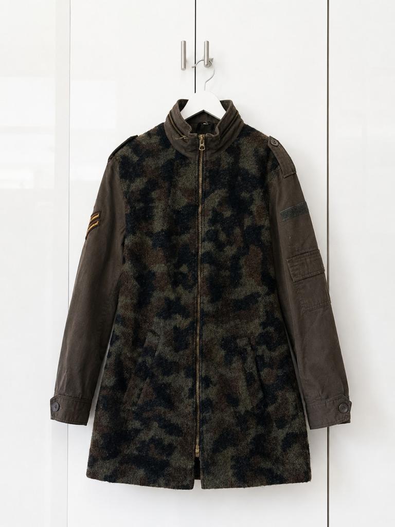 Zara jas met camouflageprint, maat XS., Zara, Verzenden, Gedragen, Maat 34 (XS) of kleiner
