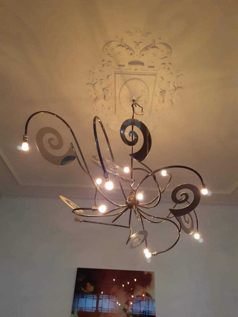 Maroeska Metz Design Hanglamp Octopus 140 cm, Ophalen, Zo goed als nieuw