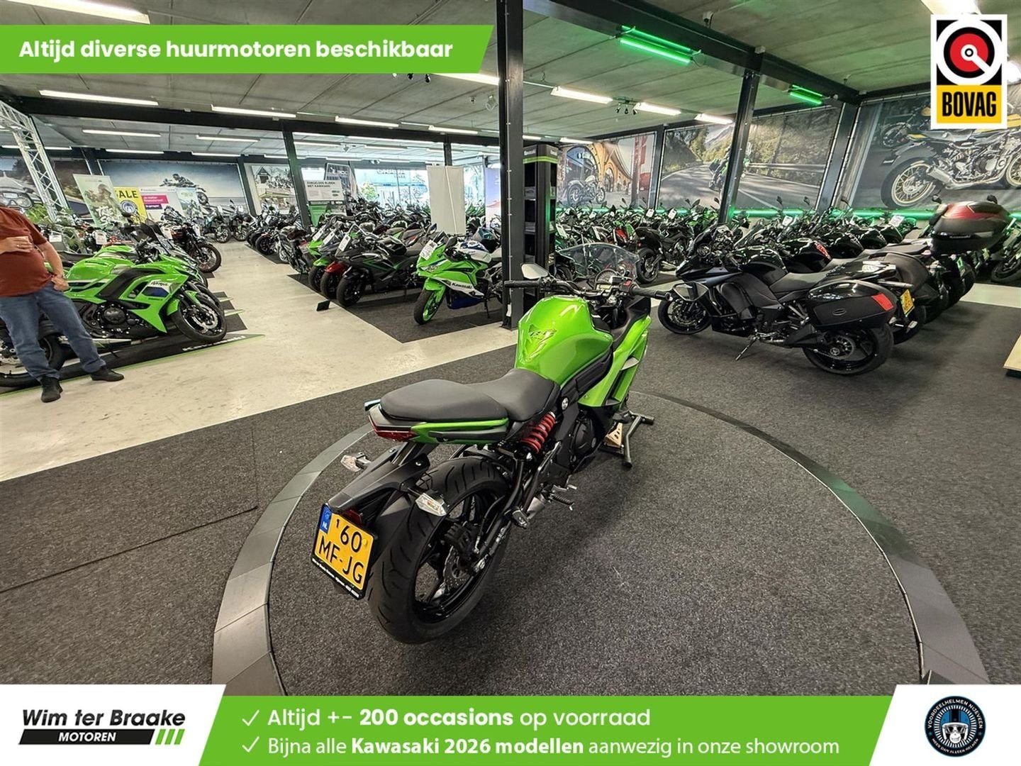 KAWASAKI ER 6F ABS - 2014, 649 cc, Sport, Meer dan 35 kW, Handgeschakeld