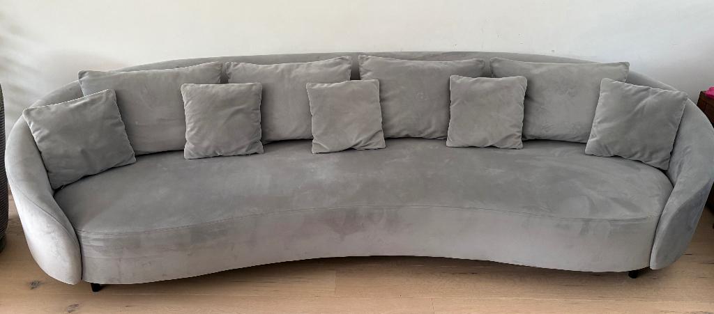 Bank, Ophalen, 250 tot 300 cm, 75 tot 100 cm, Zo goed als nieuw