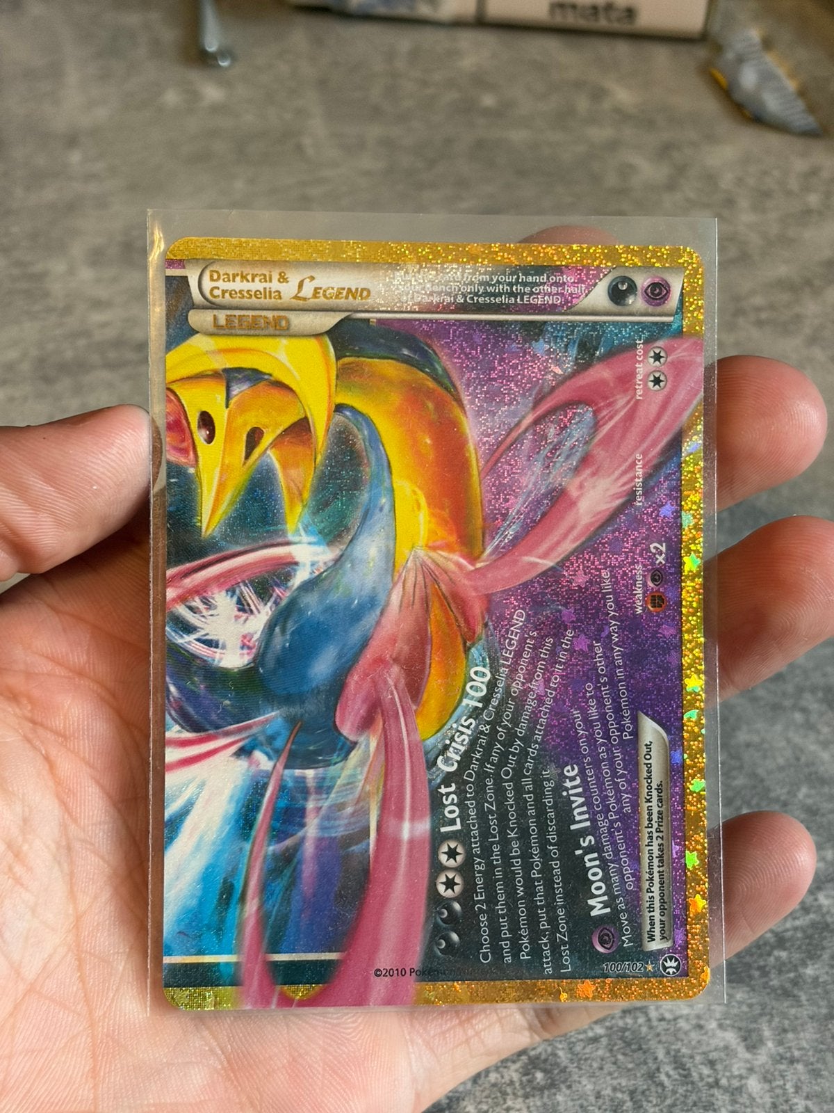 Darkrai & Cresselia 30th, Hobby en Vrije tijd, Ophalen of Verzenden, Nieuw, Losse kaart
