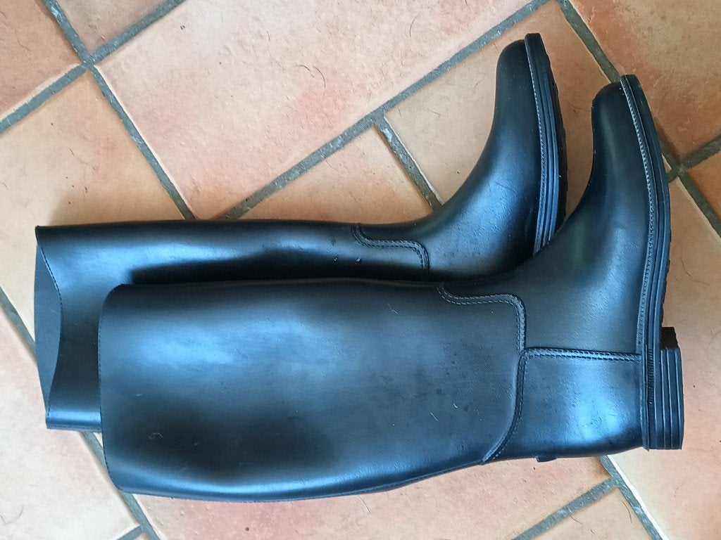 paardrijlaarzen mt 37 (Decathlon), Dieren en Toebehoren, Dressuur, Ophalen of Verzenden, Zo goed als nieuw, Zwart