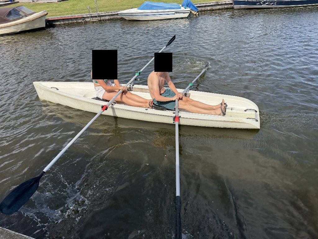 Virus Yole Club Open Roeiboot voor 2 personen, Ophalen, Gebruikt, 1 m, 0 cm