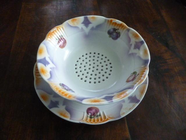 Fruittest jaren 40-50  servies, Overige typen, Nieuw, Ophalen of Verzenden, Overige stijlen