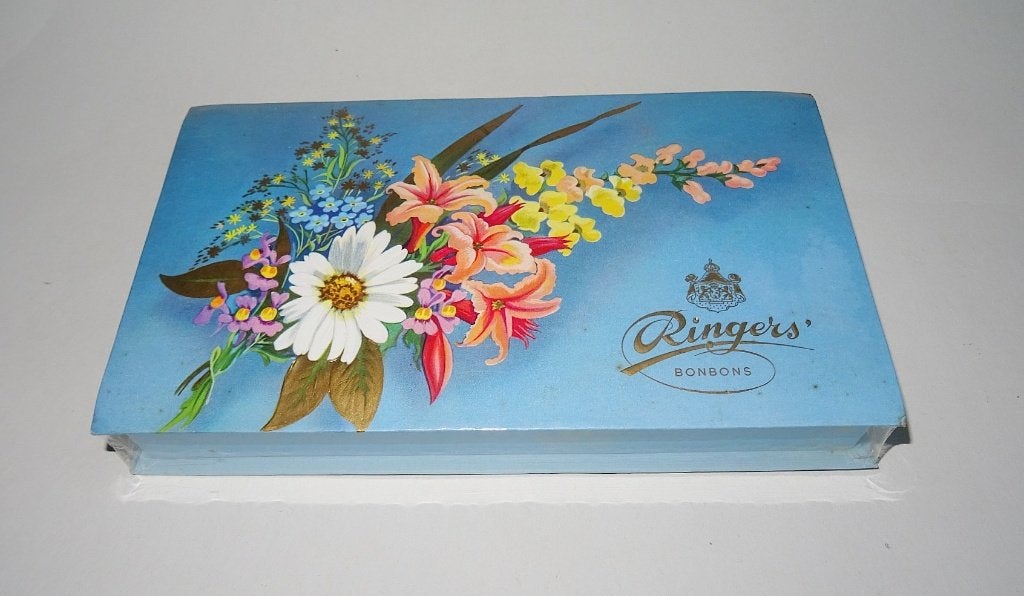 Ringers bonbon doos bloemen, Verzamelen, Merken en Reclamevoorwerpen, Ophalen of Verzenden, Overige typen
