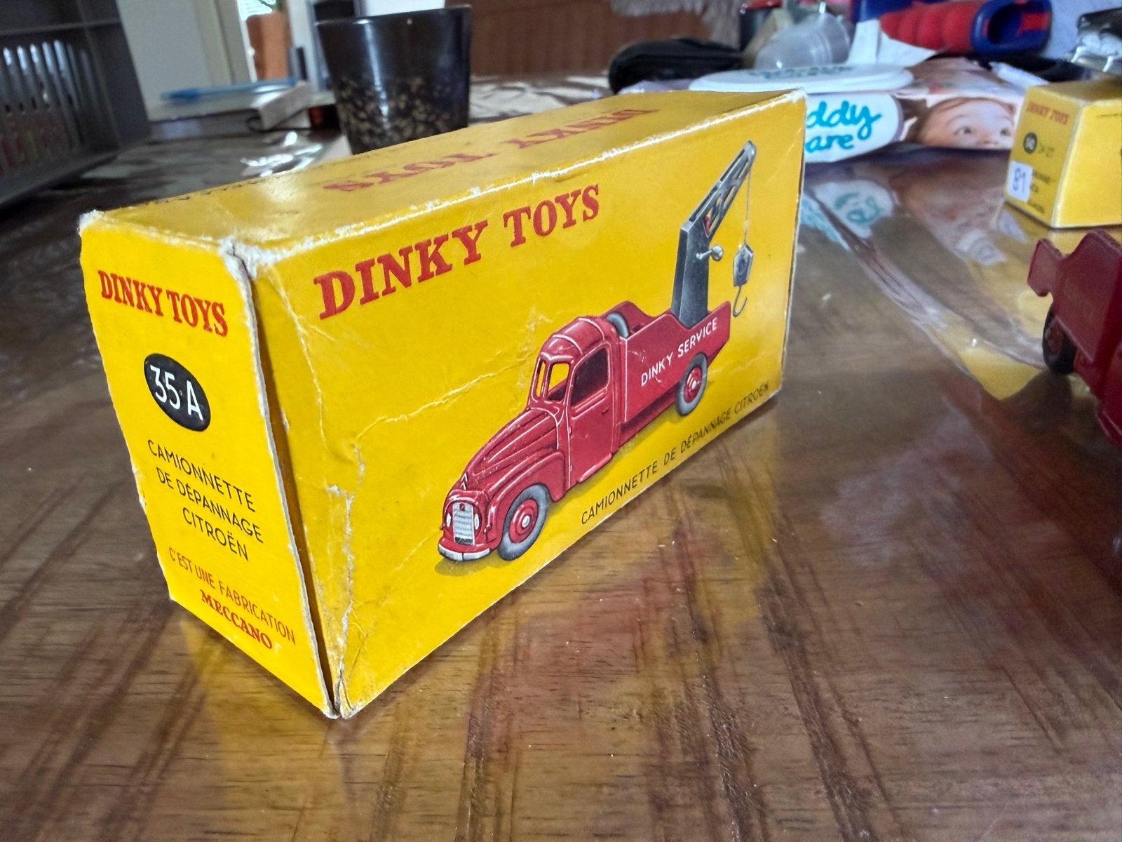 Dinky Toys Frankrijk Citroën Takelwagen - Zo goed als nieuw, D, Auto, Dinky Toys, Ophalen of Verzenden