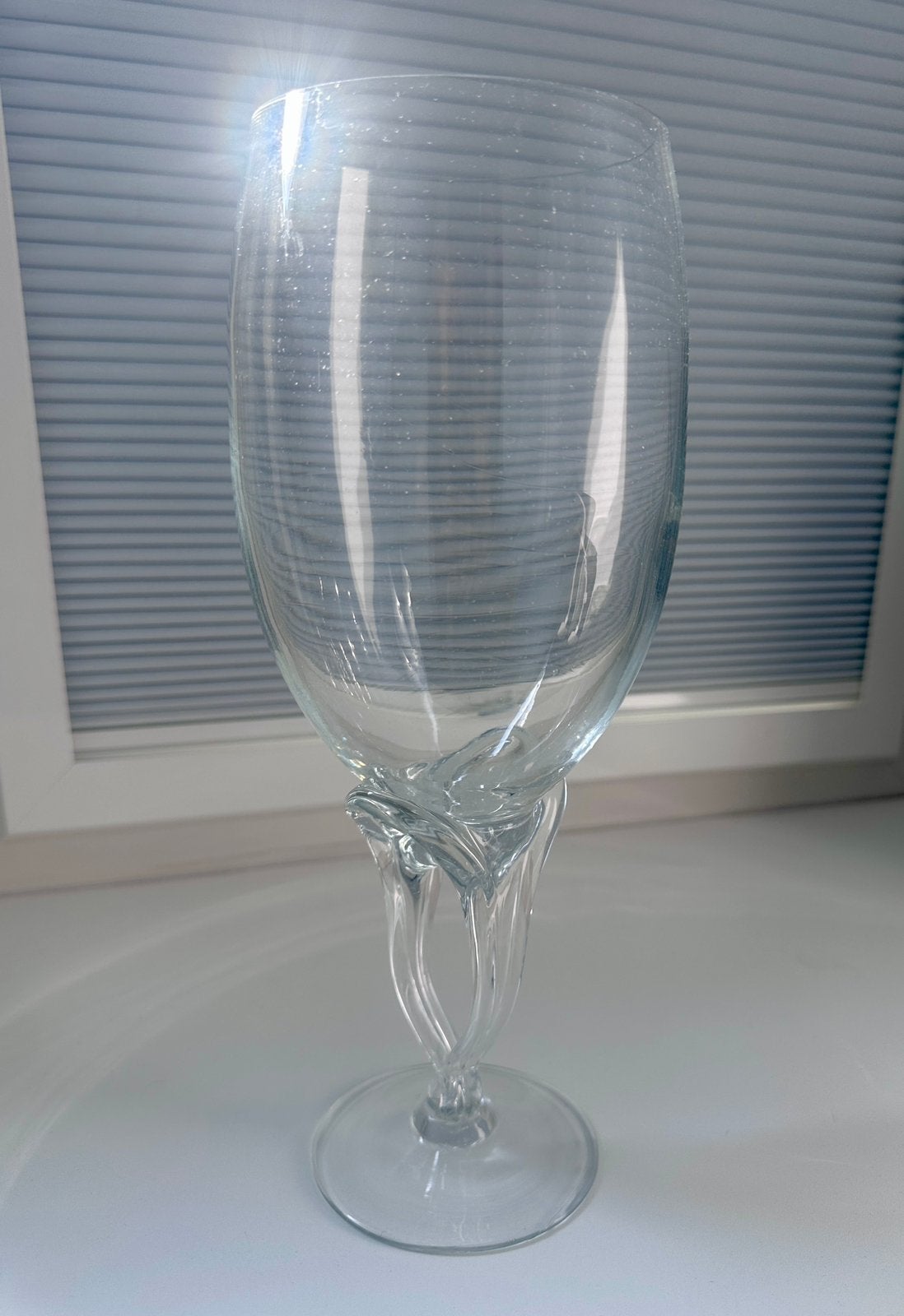 Kristallen vaas 30cm hoog, Verzenden