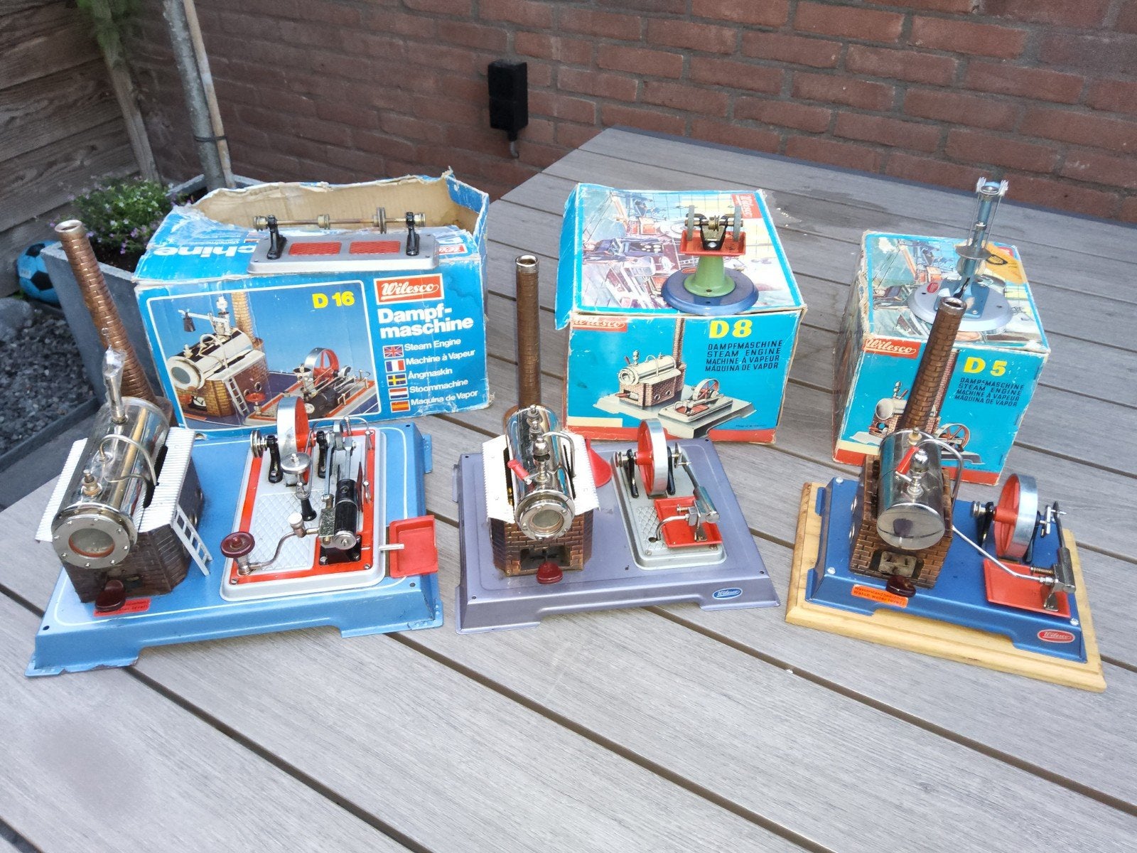 Wilesco stoommachine, Ophalen of Verzenden, Gebruikt, Groter dan 1:32, Overige merken
