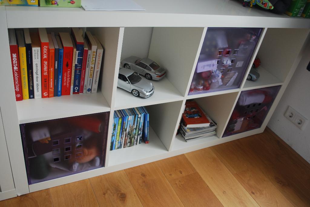 Ikea Kallax kast bij 2 bij 4 vakken, Ophalen, Gebruikt, 100 tot 150 cm, 50 tot 100 cm
