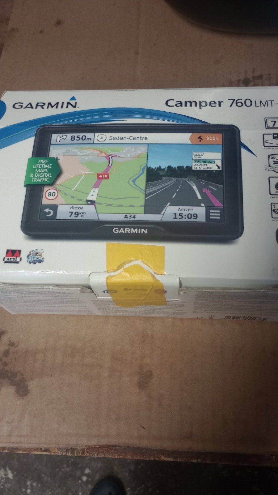 Garmin Camper 760LMT-D Navigatie voor Camper/Caravan, Ophalen