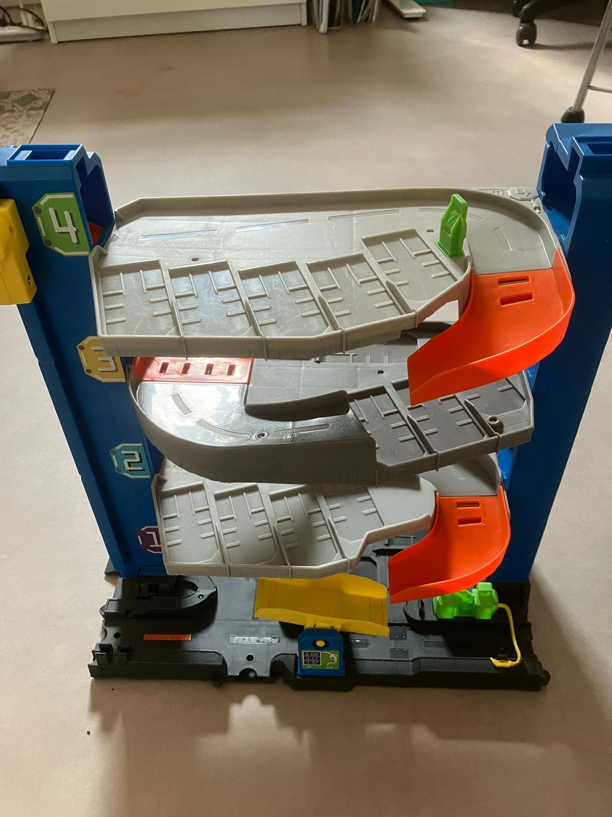 Hot Wheels Garage, Auto en Haai - Mooie Set!, Ophalen of Verzenden, Gebruikt