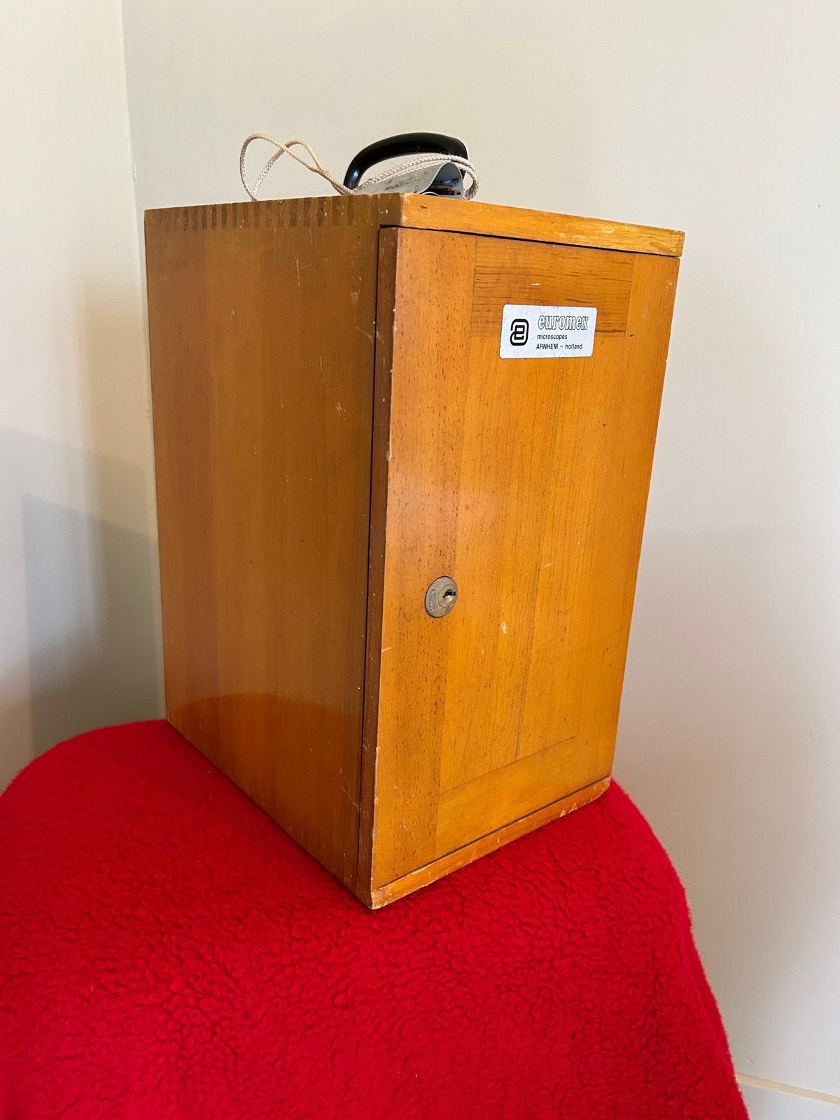Vintage Houten Kistjes met Sleutel, Ophalen, Gebruikt