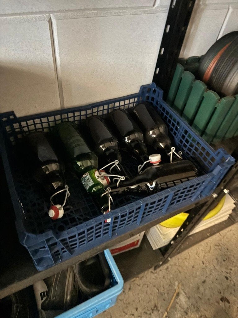 Complete bierbrouw startersset inclusief flessen, Ophalen, Zo goed als nieuw, Overige typen, Overige merken