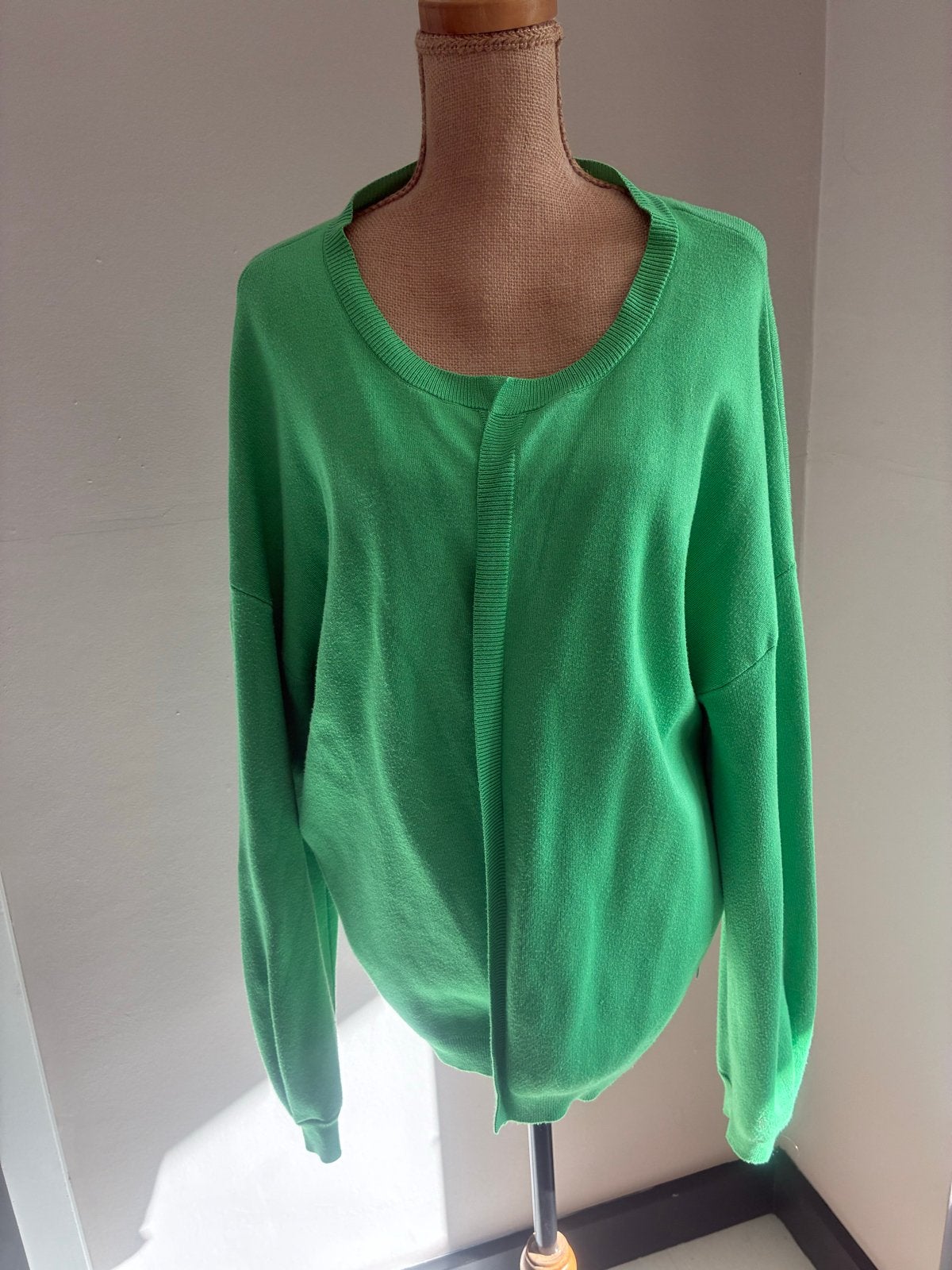 Groen vest  ANNA mt xxl, Ophalen of Verzenden, Zo goed als nieuw, Maat 46/48 (XL) of groter, Groen