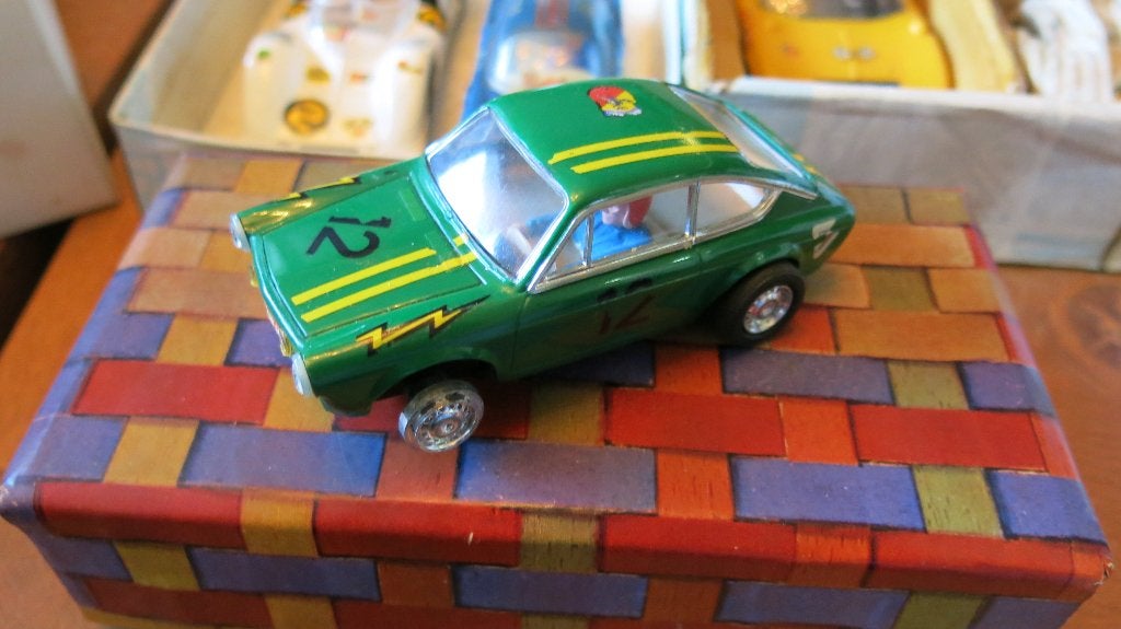 Scalextric racebaan met autotjes, Overige merken, Zelf te bouwen, Ophalen of Verzenden, Elektrisch