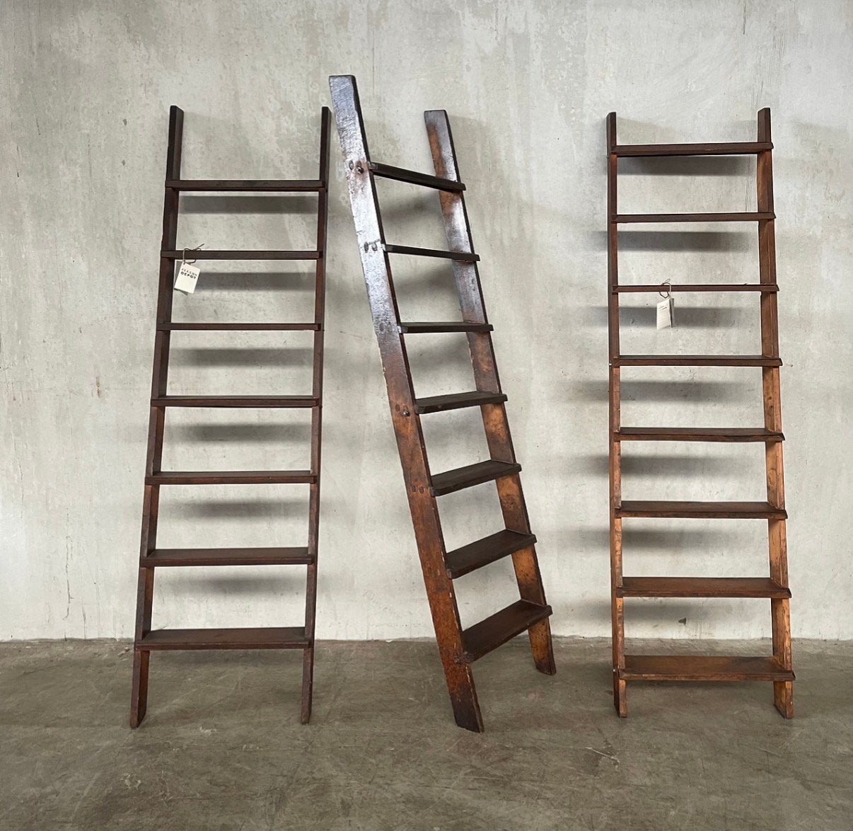 Oude trap, mokenaars trappen, vintage rek, boekenrek, trapje, Ophalen